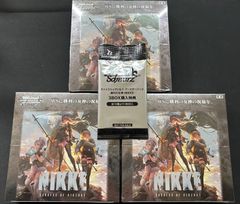 ヴァイスシュヴァルツ　勝利の女神 NIKKE 未開封3BOX シュリンク付 特典プロモ付き