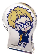 【中古】アクリルスタンド・アクリルパネル 月島蛍 「ハイキュー!! POP UP SHOP in アトレ秋葉原店 トレーディングアクリルブロック【烏野】」