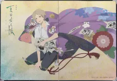 【中古】紙製品 [単品] 夏目貴志＆ニャンコ先生 描き下ろし4曲屏風 「Blu-ray/DVD 劇場版 夏目友人帳 ～うつせみに結ぶ～ アマゾン限定版(バンドル版)」 同梱特典