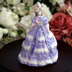 可愛い ロイヤルウースター ミニフィギュリン LADY CICELY F1