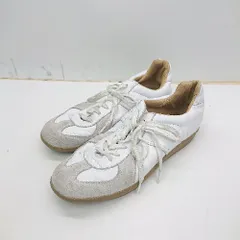 ◇ Θ BEAMS ビームス GERMAN TRAINER スニーカー サイズ36 ホワイト メンズ E  【1411280023464】のサムネイル
