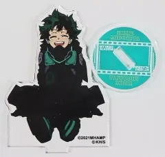 【中古】アクリルスタンド・アクリルパネル [単品] 緑谷出久 描き下ろしアクリルスタンド 「Blu-ray/DVD 僕のヒーローアカデミア THE MOVIE ワールド ヒーローズ ミッション プルスウルトラ版 TOHO animation STORE 限定版