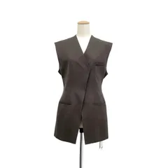 アキラナカ Jacqueline JK ベスト サイズ1 黒 新品未使用 ジャケ アキラナカ Jacqueline JK ベスト サイズ1 黒 新品未使用 ジャケ