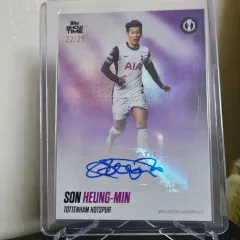 ソン・フンミン 直筆サインカード ソンフンミン panini 2021-22 トッテナム ソン・フンミン 直筆サインカード - メルカリ