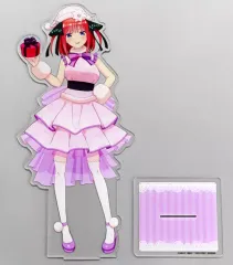 【中古】アクリルスタンド・アクリルパネル 中野二乃 特大アクリルスタンド 「五等分の花嫁∬×SMILE BASE CAFE」 受注販売限定
