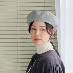 BAREN BERET Matte - Beige ベレー帽 試着のみ - メルカリ