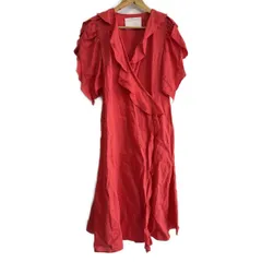 美品】MYLAN マイラン オールオーバレースラップドレス ロング