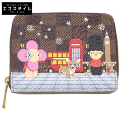 LOUIS VUITTON ルイヴィトン 【美品】N60492 RFIDタグ ヴィヴィエンヌ ホリデイ・コレクション ジッピー・コイン パース