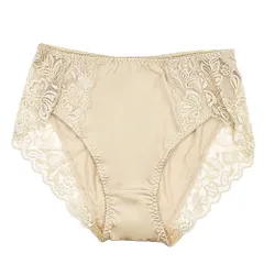 ショーツ レディース スダンダード 付け根が痛くない 痒くない レース 深ばき ストレッチ さらさら フルバック プレゼント 上品 おしゃれ 高見え 黒 白 紫 rs2
