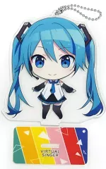 【中古】キーホルダー 初音ミク アクリルスタンドキーチェーン 「セガ ラッキーくじ プロジェクトセカイ カラフルステージ! feat. 初音ミク Vol.3」 D賞