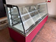 【弊社来店にて引き取り限定】　ダイヤ冷ケース PDT06　H1130×W240×D750　動作良好です　外機分離式　(発送はできません)■C-1412