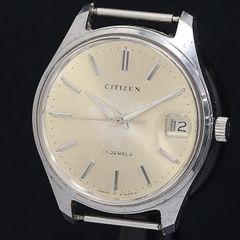 CITIZEN シチズン 4-100140Y 17JEWELS 手巻き 腕時計 - メルカリ