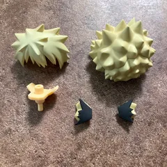 現状品　ねんどろいど 爆豪勝己 ステルススーツVer.  僕のヒーローアカデミア THE MOVIE ワールドヒーローズミッション　髪パーツ　ヘアパーツ　写真にあるもののみ　バラ売り不可