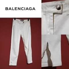 【極希少】BALENCIAGA バレンシアガ 裾ジップデザイン ホワイトデニムのサムネイル