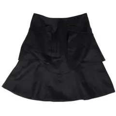 シャネル CHANEL ココマーク フレアスカート CC 06 ボトムス ミニスカート ウール ブラック レディース 【中古】のサムネイル