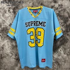 【未使用】Supreme/シュプリーム 【25SS】Bandana Football Jersey/バンダナ フットボール 半袖ジャージ/ブルー/XL