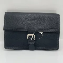 BN6475●GIVENCHY ジバンシー クラッチバッグ セカンドバッグ レザー ブラック