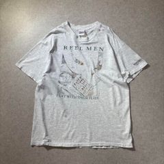 90t Hanes “REEL MAN” good print tee