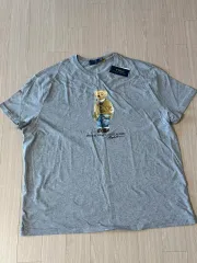 ポロ クマ グレー Tシャツ XXL