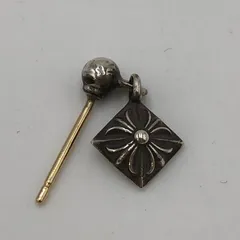 【中古品】CHROME HEARTS クロムハーツ STUD PYRAMID DRP CHプラス ピラミッド スタッズ ドロップ ピアス アクセサリー 【190-250430-kk-07-tei】