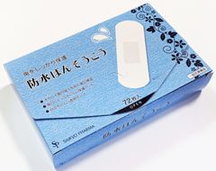 【456円ショップ】　ばんそうこう　絆創膏　傷をしっかり保護　防水ばんそうこう７２枚入