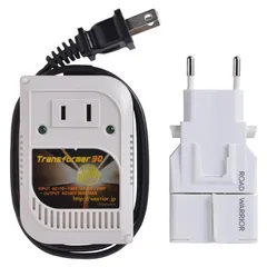 海外旅行用 ゴーコン変圧器セット 変換 アダプター 変圧器 セット例外申請承認済 RW108 1