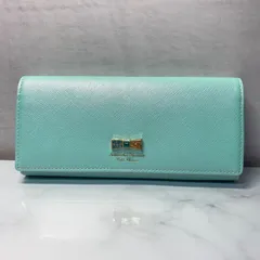 Samantha Thavasa Petit Choice サマンサタバサ プチチョイス　被せ長財布　ディズニー　プリンセス　アラジン　ライトグリーン　レザー