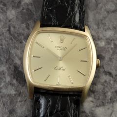 ロレックス チェリーニ 3805 金無垢 ROLEX アンティーク ヴィンテージ 腕時計 YG Cellini 1975年 イエローゴールド