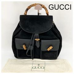 GUCCI　グッチ　バンブー　スエード　リックサック　TA-215