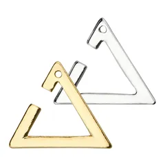 三角 イヤーカフ イヤークリップ 片耳 1個分 ゴールド シルバー ピアス イヤリング メタル かわいい 痛くない ジュエリー アクセサリー イアリング