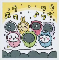 【中古】シール・ステッカー 50.ちいかわ＆うさぎ＆ハチワレ 「ちいかわ シールコレクション」