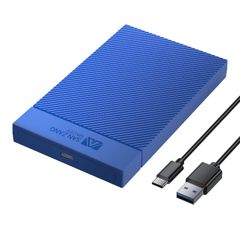 【Popular Item】Compatible with OS/Windows/Linux etc. Mac 【USB SSD External Case HDD/SSD Compatible 9.5mm/7mm Hard Disk Case Easy Installation and Removal C-USB HDD External Case Tool-Free Case SSD A 2.5 inch 2.5 inch