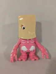 BALZACスカルスーツボマー　ソフビ　フィギュア　ピンク　未開封品 BALZACスカルスーツボマー ソフビ フィギュア ピンク 未開封品