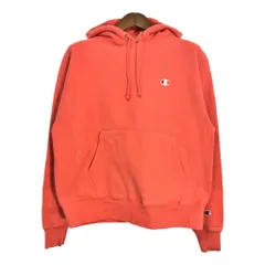 Champion チャンピオン REVERSE WEAVE リバースウィーブ スウェット パーカー サーモンピンク (メンズ M) 中古 古着 T2000
