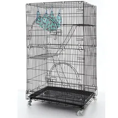 猫 ケージ 2段 キャットケージ Lサイズ ゲージ ペットケージのサムネイル