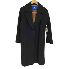ブルーレーベルクレストブリッジ BLUE LABEL CRESTBRIDGE 裏地 タータンチェック ウール ナイロン チェスター コート レディース  36のサムネイル