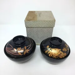 輪島塗　漆器 稲忠　扇形 銘々皿　5客　黒　金縁　専用木箱付き 輪島塗 漆塗 稲忠 銘々皿 5客 Amazon.co.jp: 輪島塗 漆塗 稲