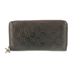 GUCCI(グッチ) / 長財布/レザー/ブラック/総柄/233025・496334