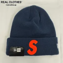 ニューエラ　シュプリーム　ビーニー　Sロゴ　ツノ　ニット帽　黒 Supreme シュプリーム 2022AW New Era S Logo Beanie ニューエラ