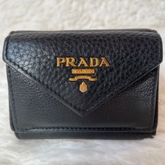 PRADA プラダ 三つ折り財布 ミニウォレット ヴィッテロムーブ