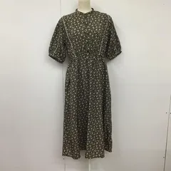 ehka sopo エヘカソポ ワンピース ロングスカート 1106117 花柄配色メローワンピース バンドカラーのサムネイル