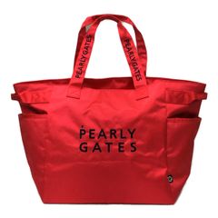 中古 パーリーゲイツ PEARLY GATES トート型ボストンバッグ ピンク ロッカーバッグ ボストンバッグ 定番 シューズポケット付き