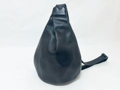 discord ディスコード Yohji Yamamoto ヨウジヤマモト ワンショルダーバッグ ボディバッグ レザー ブラック メンズ 美品