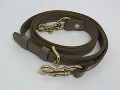 ■美品■ russet ラシット レザー バッグ用 ショルダーストラップ 斜め掛け レディース グレージュ系 DG9054