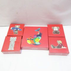 未使用・未開封 KAWS TOKYO FIRST パズル 5種セット カウズ トーキョー ファースト ジグソーパズル  E26Z