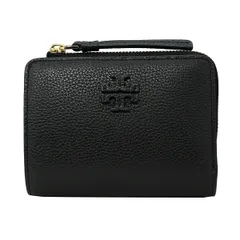 新品 トリーバーチ TORY BURCH 2つ折り財布 マックグロー ブラック