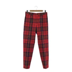 【特別値下げ】 COMME des GARÇONS 赤緑チェックパンツ 2025年最新】comme des garcons チェックパンツの人気アイテム