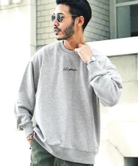 新品 未使用 US.POLO ASSN.(ユーエスポロアッスン)US.POLO ASSN. 別注トレーナー　本体シルエット 211614 杢グレーCのサムネイル