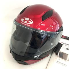 OGK KABUTO RYUKI システムヘルメット 除菌消臭済 シャイニーレッド XLサイズ オートバイ ツーリング ライディング バイカー バイク用品 オージーケーカブト ◇TA2664