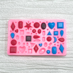 ミニ宝石mix 直径0.3~1.5cm　シリコンモールド　シリコン型